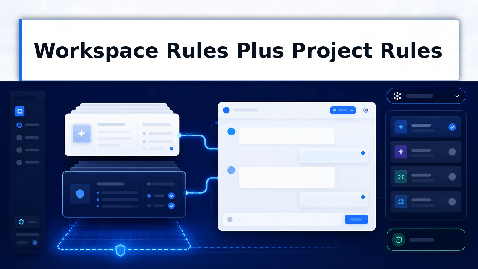 Project instructions layering over workspace rules in every project conversation.