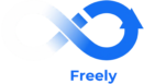think freely logo w wordmark light