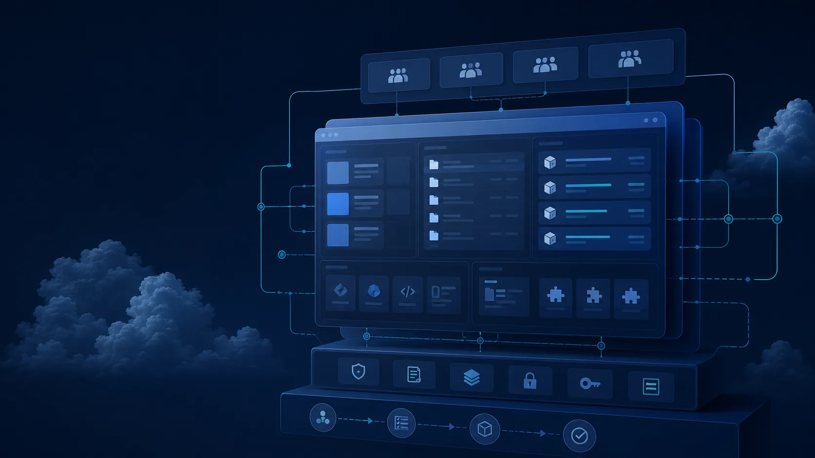 governed ai workspace hero