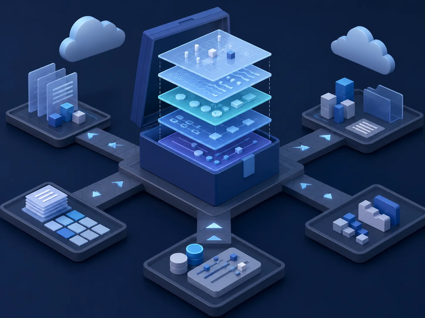 governed ai workspace inline 3 projects
