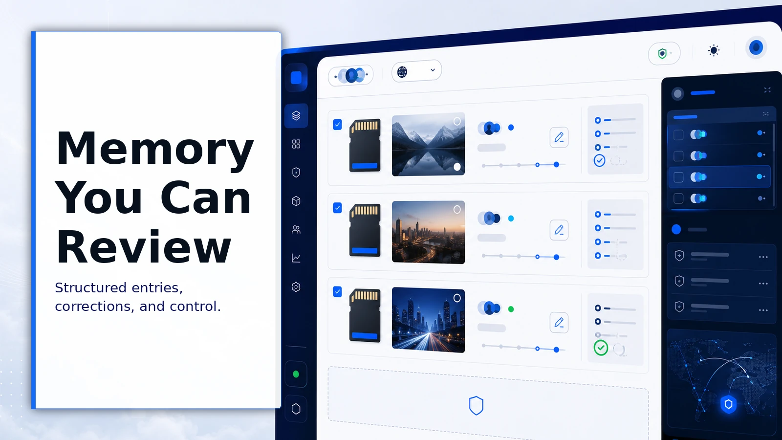 Governed business memory accompanying AI work across multiple models.