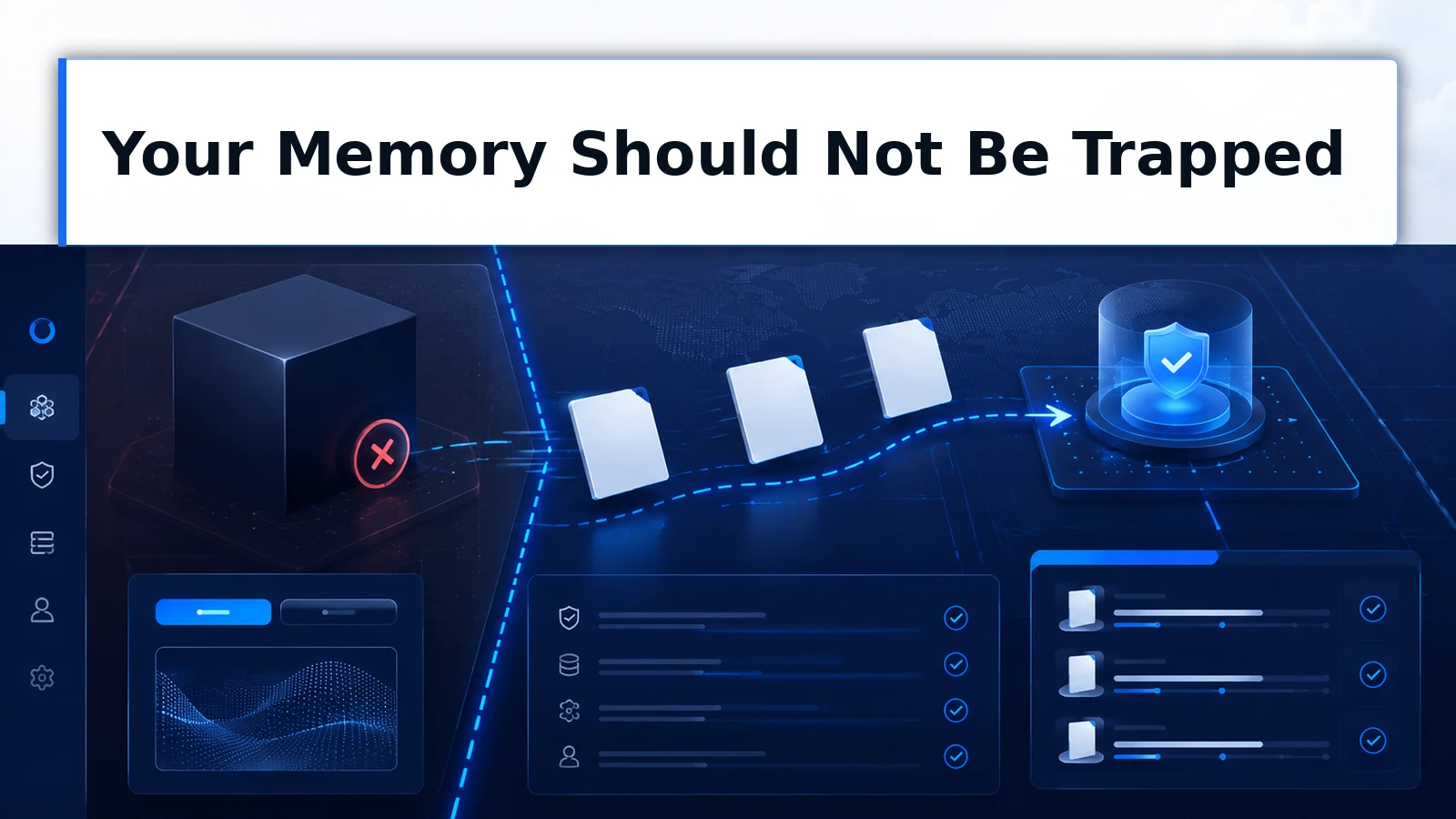 Organization retaining governed AI memory while switching model providers.