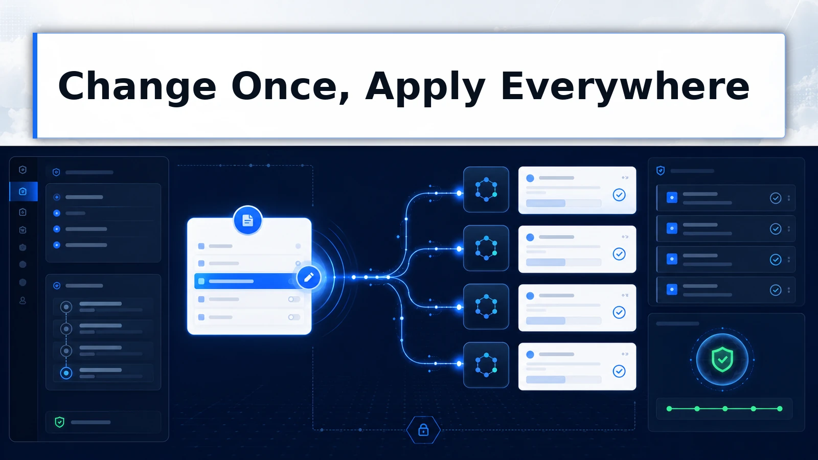 A single rule update propagating to every session and model where it applies.