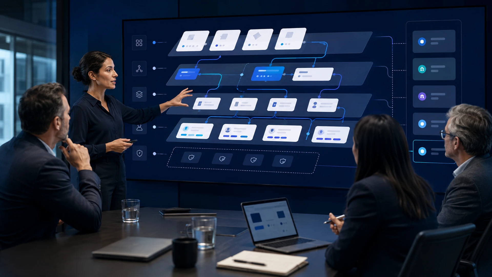 ThinkFreely product ecosystem: governed workspace and routing layer above interchangeable AI models.